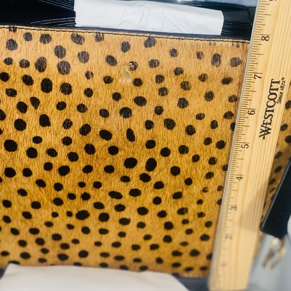 New Joules Cheetah Calf Hare Bag - Picture 7 of 15